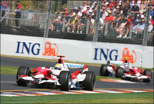 Ральф Шумахер и Ярно Трулли