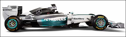 Технические характеристики Mercedes F1 W05