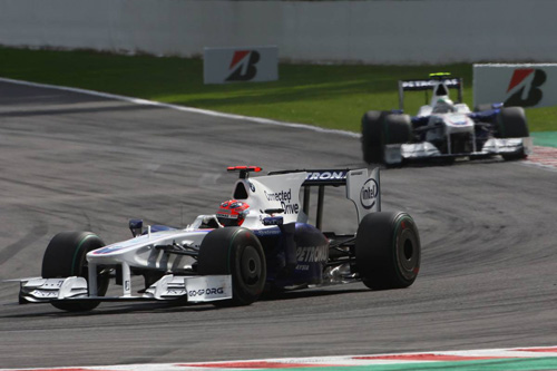 Роберт Кубица и Ник Хайдфельд Роберт Кубица и Ник Хайдфельд