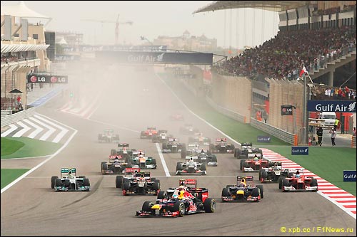 Гран При Бахрейна: Гонка
