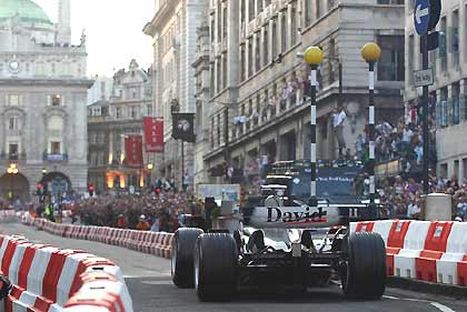 Формула 1 на улицах Лондона