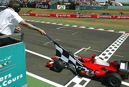 Финиш Гран При Франции