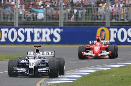 Уэббер и Шумахер