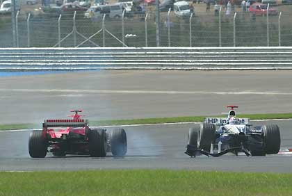 Михаэль Шумахер и Марк Уэббер