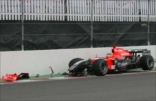 Авария Тьяго Монтейру