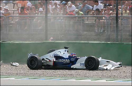 Авария Жака Вильнева