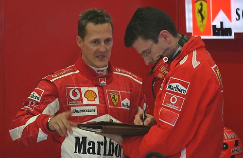 Михаэль Шумахер. Тесты. Херес. 10 января