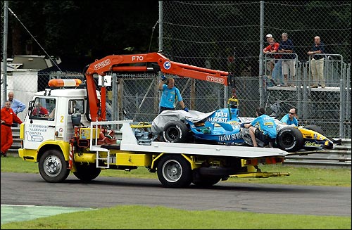 Renault. Тесты в Монце