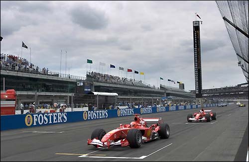 Старт Гран При США 2005