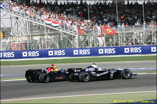 Дэвид Култхард и Алекс Вурц