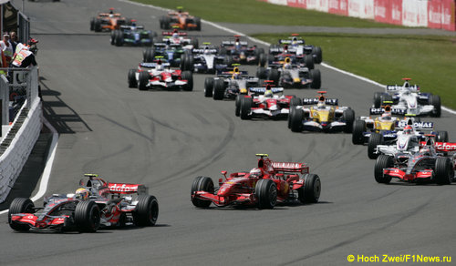 Старт Гран При Великобритании