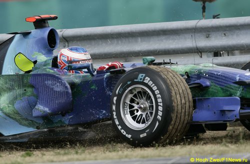 Вылет Дженсона Баттона