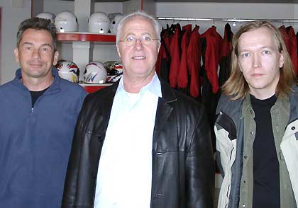 Валерий Ефремов, Рольф Шумахер и Дмитрий Бухаров Валерий Ефремов, Рольф Шумахер и Дмитрий Бухаров