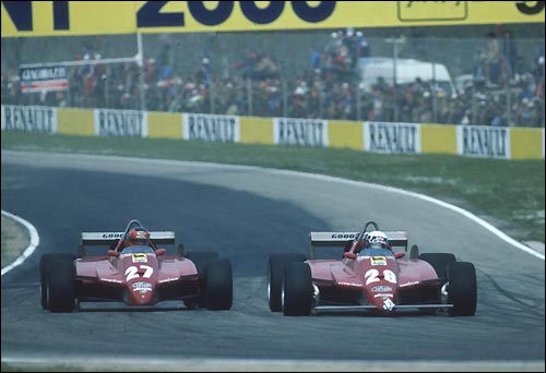 Жиль Вильнёв и Дидье Пирони