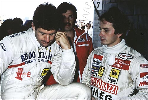 Жиль Вильнёв и Джоди Шектер