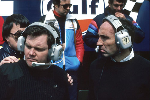 Патрик Хэд и Фрэнк Уильямс. Гран При Бельгии'82