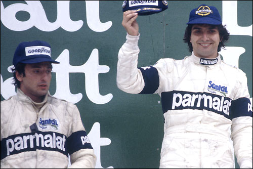 Рикардо Патрезе и Нельсон Пике