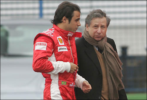 Фелипе Масса и Жан Тодт