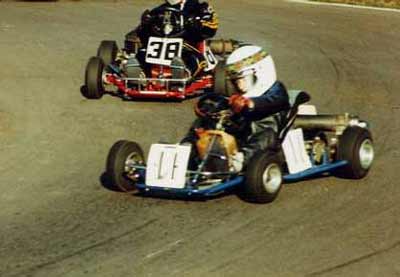 Одна из первых фотографий. Макниш. Картинг. Апрель 1982-го.