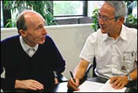 Фрэнк Уильяимс и Цутому Томита