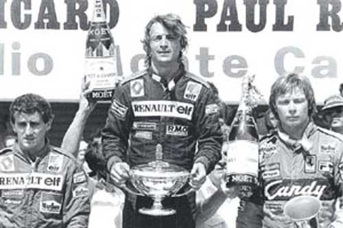 Подиум Гран При Франции 1982