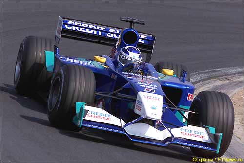 Кими Райкконен. Sauber C20. Гран При Венгрии'01