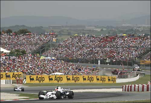 Трибуны в Барселоне