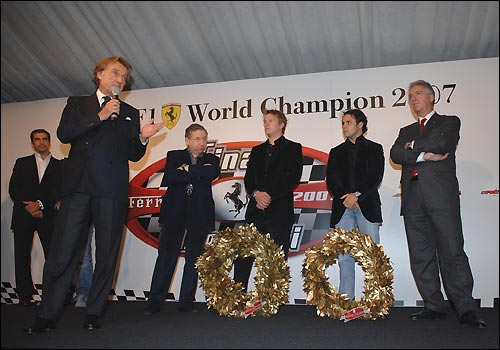 Речь президента Ferrari