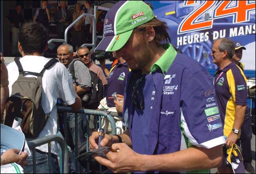 Франк Монтаньи в Ле Мане