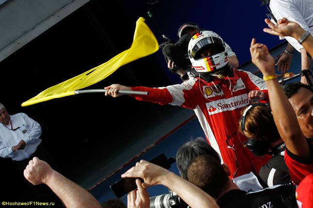 Себастьян Фетттель - победитель Гран При Малайзии