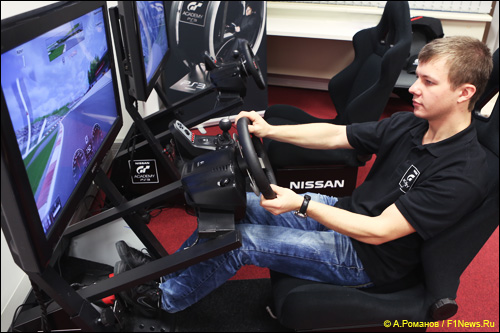 Марк Шульжицкий в Академии GT Марк Шульжицкий в Академии GT